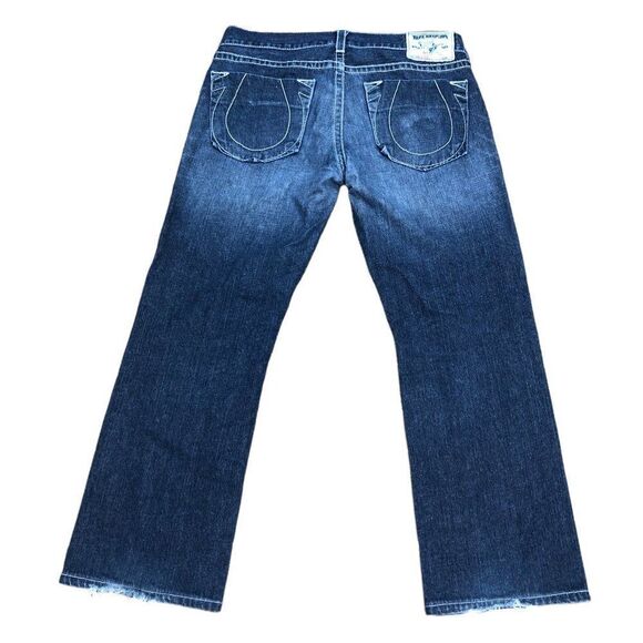 Vintage True Religion Jeans Size 36 BOBBY Blue - Picture 3 of 10